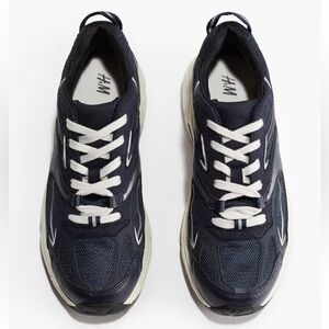 H&M Navy Sneakers